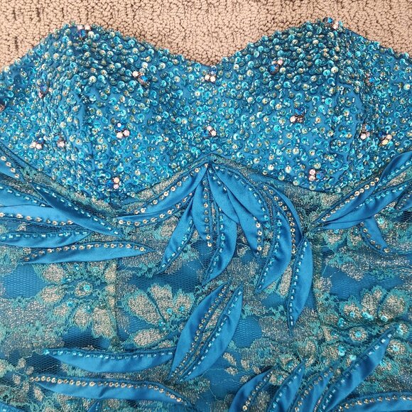 Formal Evening Gown Party Wedding Reception Aspeed USA Size XS - Picture 9 of 9